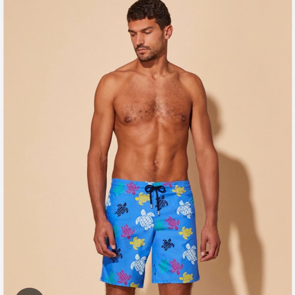 Vilebrequin Okoa long swim shorts. Sz. Large. New w/ tags.